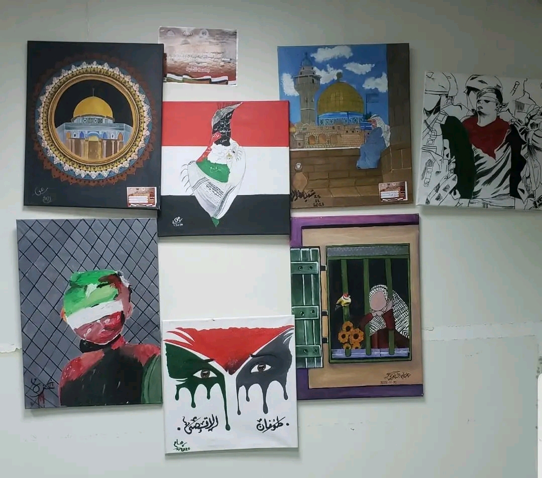  معرض الفنون التشكيلية الثاني لطلبة الجامعات 