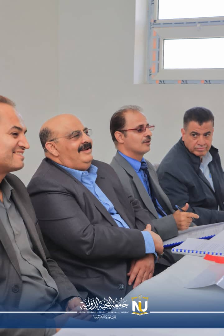 جامعة النخبة الدولية تناقش بحث تخرج 